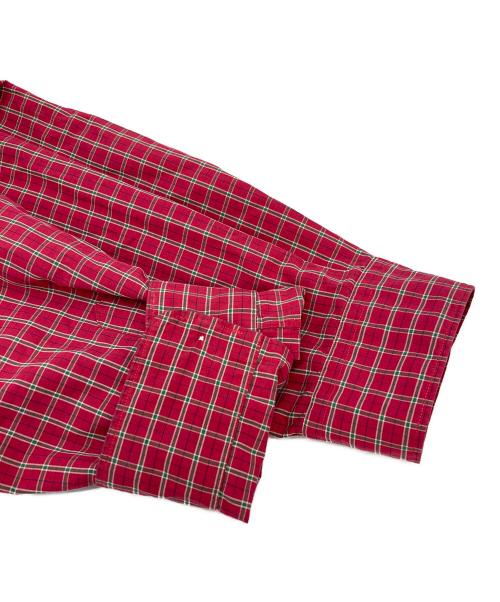POLO RALPH LAUREN（ポロ・ラルフローレン）POLO RALPH LAUREN (ポロ・ラルフローレン) 【古着】westerton チェックシャツ　コットンシャツ レッド サイズ:XLの古着・服飾アイテム