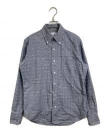 BROOKS BROTHERS（ブルックスブラザーズ）の古着「【古着】USA製 チェックBDシャツ」｜グレー
