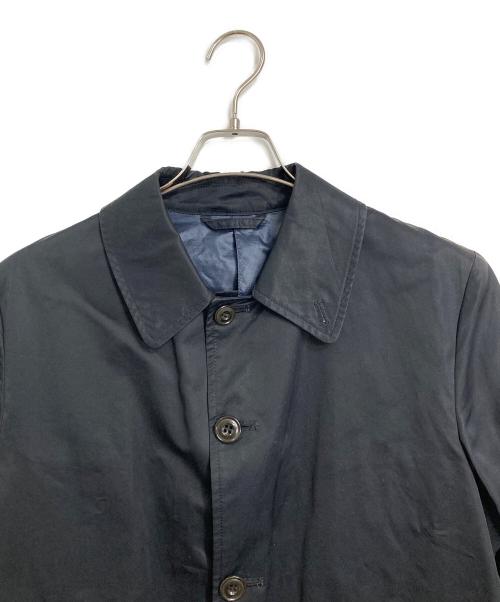 COMME des GARCONS HOMME（コムデギャルソン オム）COMME des GARCONS HOMME (コムデギャルソン オム) VALSTAR  製品染 ステンカラーコート　AD2013 ブラック サイズ:XSの古着・服飾アイテム