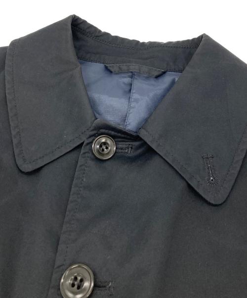 COMME des GARCONS HOMME（コムデギャルソン オム）COMME des GARCONS HOMME (コムデギャルソン オム) VALSTAR  製品染 ステンカラーコート　AD2013 ブラック サイズ:XSの古着・服飾アイテム