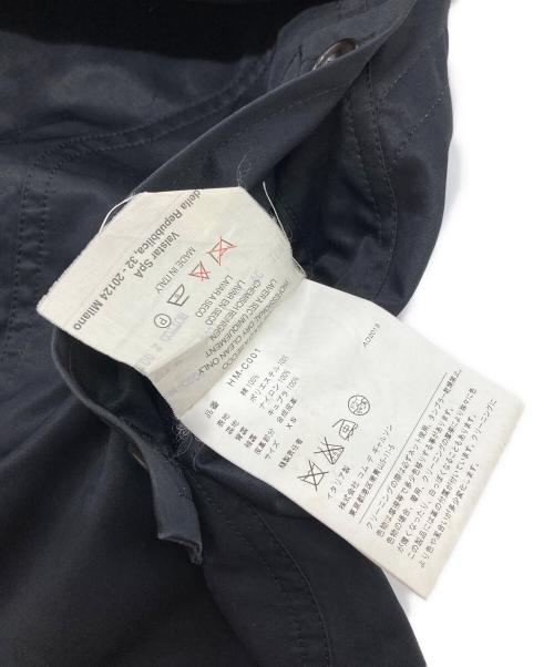 COMME des GARCONS HOMME（コムデギャルソン オム）COMME des GARCONS HOMME (コムデギャルソン オム) VALSTAR  製品染 ステンカラーコート　AD2013 ブラック サイズ:XSの古着・服飾アイテム