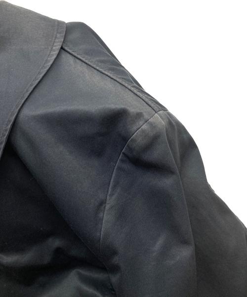 COMME des GARCONS HOMME（コムデギャルソン オム）COMME des GARCONS HOMME (コムデギャルソン オム) VALSTAR  製品染 ステンカラーコート　AD2013 ブラック サイズ:XSの古着・服飾アイテム