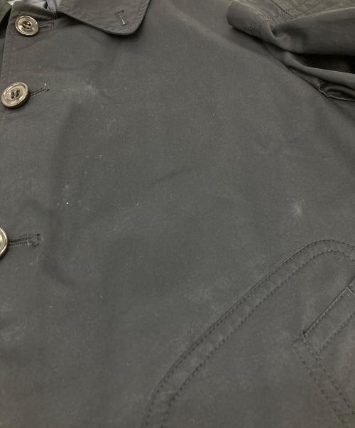COMME des GARCONS HOMME（コムデギャルソン オム）COMME des GARCONS HOMME (コムデギャルソン オム) VALSTAR  製品染 ステンカラーコート　AD2013 ブラック サイズ:XSの古着・服飾アイテム