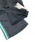 中古・古着 adidas (アディダス) サテンOG TRACK PANTS ブラック×グリーン サイズ:実寸参照：4000円