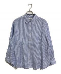 中古・古着通販】BRILL (ブリル) リネンスキッパーシャツ 長袖シャツ