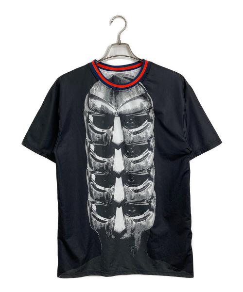 FOR THE HOMIES（フォー ザ ホーミーズ）for the homies (フォー ザ ホーミーズ) リバーシブルプリントTシャツ ブラック サイズ:Mの古着・服飾アイテム