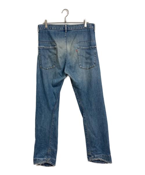 LEVI'S ENGINEERED（リーバイスエンジニアード）LEVI'S ENGINEERED (リーバイスエンジニアード) 【古着】立体裁断ジーンズ　ユーロリーバイス　補修・ダメージ有 インディゴ サイズ:W34の古着・服飾アイテム