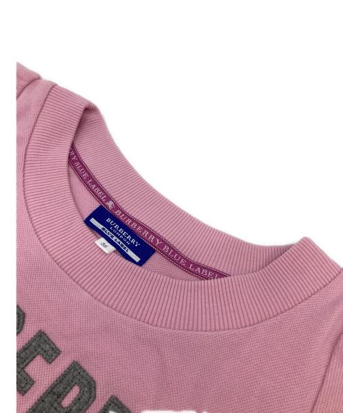 BURBERRY（バーバリー）BURBERRY (バーバリー) ロゴTシャツ ピンク サイズ:38（SーM）の古着・服飾アイテム