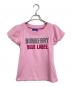 BURBERRY（バーバリー）の古着「ロゴTシャツ」｜ピンク