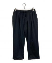 WIDE DAD（ワイド ダット）の古着「SHADE TECH EASY PANTS URBAN RESEARCH 25SS」｜ブラック