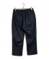 wide dad (ワイド ダット) SHADE TECH EASY PANTS URBAN RESEARCH 25SS ブラック サイズ:2：6000円