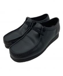 CLARKS（クラークス）の古着「WallabeeEVO WP レザーシューズ」｜ブラック
