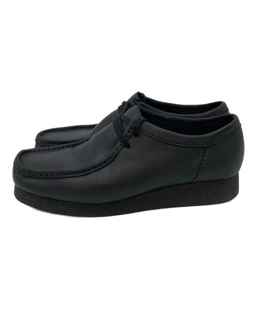 CLARKS（クラークス）CLARKS (クラークス) WallabeeEVO WP レザーシューズ ブラック サイズ:US10の古着・服飾アイテム