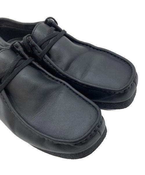 CLARKS（クラークス）CLARKS (クラークス) WallabeeEVO WP レザーシューズ ブラック サイズ:US10の古着・服飾アイテム
