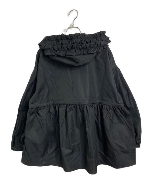 DONOBAN（ドノバン）DONOBAN (ドノバン) 撥水フリルパーカー ブラック サイズ:FREEの古着・服飾アイテム