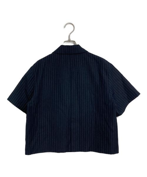 JOURNAL STANDARD（ジャーナルスタンダード）JOURNAL STANDARD (ジャーナルスタンダード) ショートハーフスリーブジャケット ネイビー サイズ:FREE 未使用品の古着・服飾アイテム