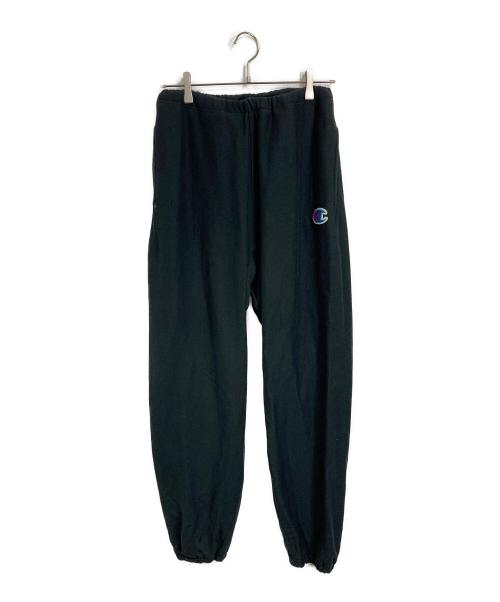 Champion（チャンピオン）Champion (チャンピオン) UNDERCOVER (アンダーカバー) リバースウィーブ(R) スウェットパンツ ブラック サイズ:XLの古着・服飾アイテム