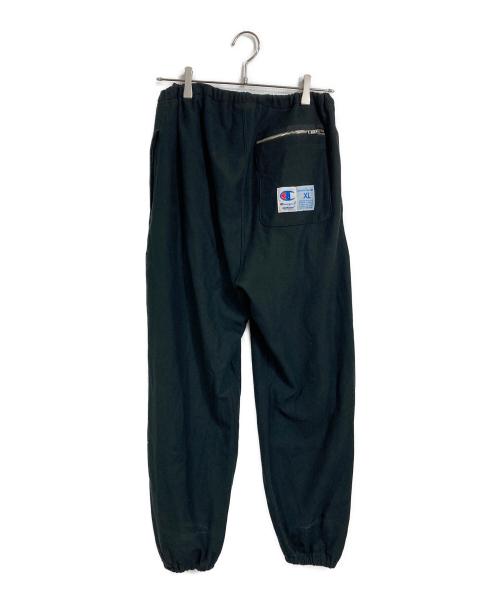 Champion（チャンピオン）Champion (チャンピオン) UNDERCOVER (アンダーカバー) リバースウィーブ(R) スウェットパンツ ブラック サイズ:XLの古着・服飾アイテム