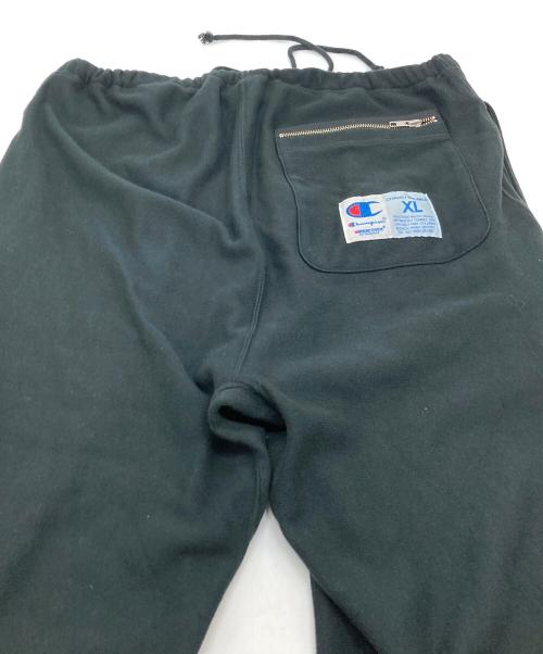Champion（チャンピオン）Champion (チャンピオン) UNDERCOVER (アンダーカバー) リバースウィーブ(R) スウェットパンツ ブラック サイズ:XLの古着・服飾アイテム