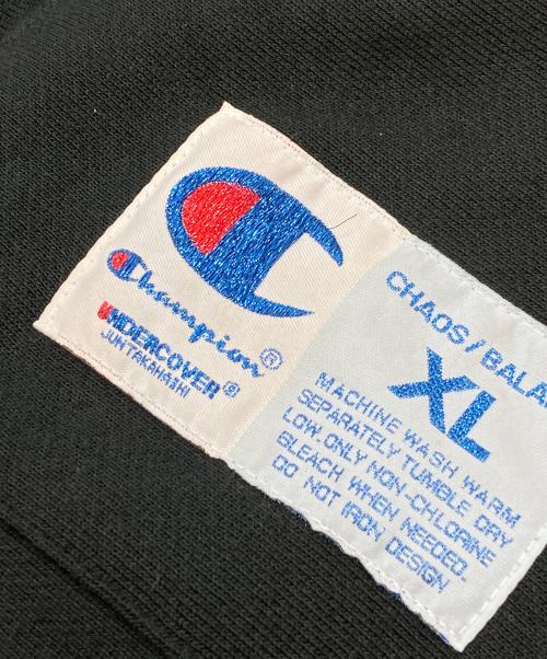 Champion（チャンピオン）Champion (チャンピオン) UNDERCOVER (アンダーカバー) リバースウィーブ(R) スウェットパンツ ブラック サイズ:XLの古着・服飾アイテム