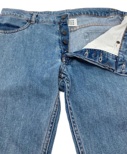 Maison Margiela（メゾンマルジェラ）Maison Margiela (メゾンマルジェラ) アーティザナル復刻 インダストリアルデニムパンツ　イタリア製 ブルー サイズ:44の古着・服飾アイテム