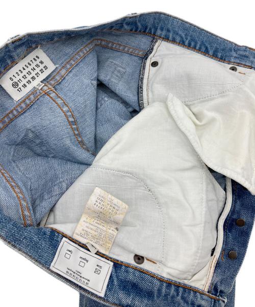 Maison Margiela（メゾンマルジェラ）Maison Margiela (メゾンマルジェラ) アーティザナル復刻 インダストリアルデニムパンツ　イタリア製 ブルー サイズ:44の古着・服飾アイテム