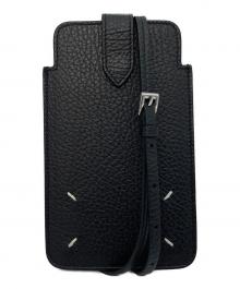Maison Margiela（メゾンマルジェラ）の古着「フォンケース　モバイルケース　」｜ブラック