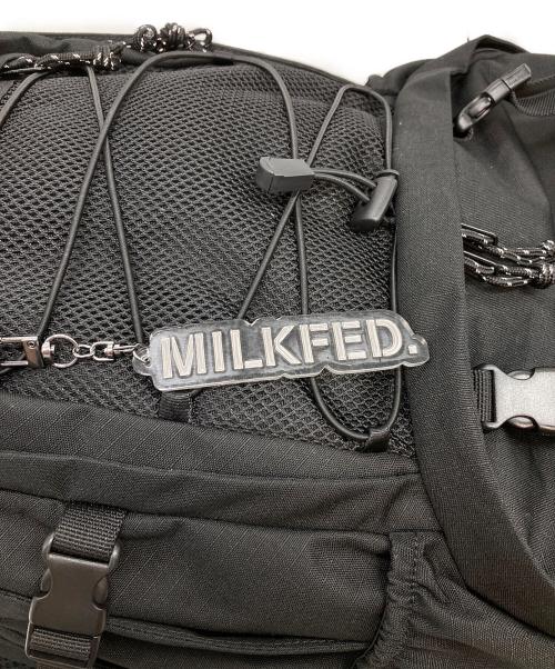 MILK FED.（ミルクフェド）MILK FED. (ミルクフェド) DAILY BACKPACK リュック　バックパック ブラック サイズ:実寸参照の古着・服飾アイテム