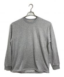THE NORTHFACE PURPLELABEL（ザ・ノースフェイス パープルレーベル）の古着「Field Long Sleeve Tee  フィールドロングスリーブティー　 ロンT」｜グレー