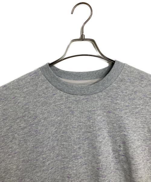 THE NORTHFACE PURPLELABEL（ザ・ノースフェイス パープルレーベル）THE NORTHFACE PURPLELABEL (ザ・ノースフェイス パープルレーベル) Field Long Sleeve Tee  フィールドロングスリーブティー　 ロンT グレー サイズ:L 未使用品の古着・服飾アイテム