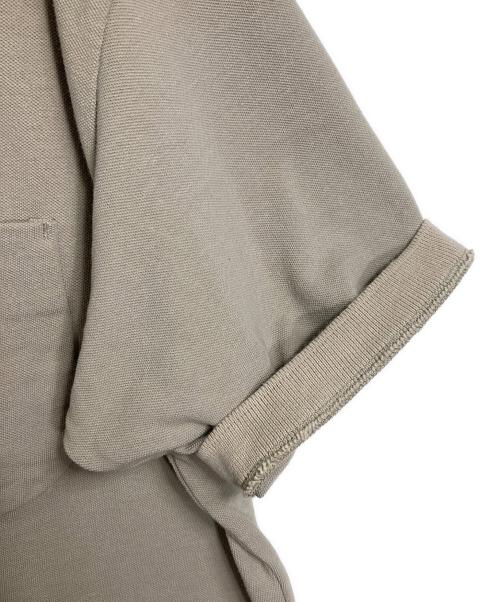 nanamica（ナナミカ）nanamica (ナナミカ) H/S Polo Shirt ポロシャツ　半袖シャツ　日本製 ベージュ サイズ:Sの古着・服飾アイテム