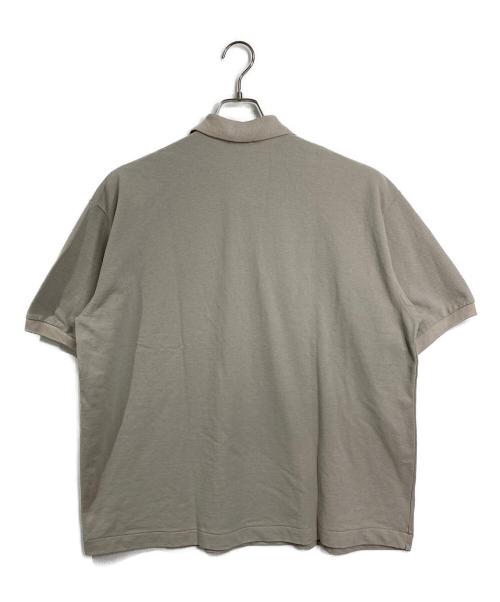 nanamica（ナナミカ）nanamica (ナナミカ) H/S Polo Shirt ポロシャツ　半袖シャツ　日本製 ベージュ サイズ:Sの古着・服飾アイテム