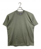 THE NORTHFACE PURPLELABELザ・ノースフェイス パープルレーベル）の古着「Field Tee フィールドT 半袖カットソー　Tシャツ　Tee  スポーツ　アウトドア」｜グリーン