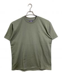 THE NORTHFACE PURPLELABEL（ザ・ノースフェイス パープルレーベル）の古着「Field Tee フィールドT 半袖カットソー　Tシャツ　Tee  スポーツ　アウトドア」｜グリーン