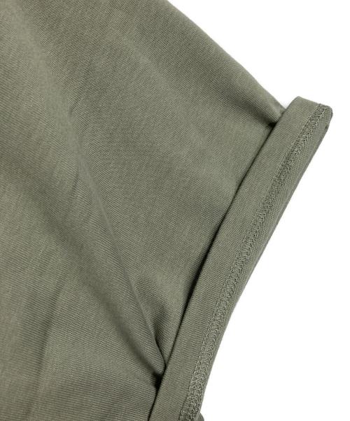 THE NORTHFACE PURPLELABEL（ザ・ノースフェイス パープルレーベル）THE NORTHFACE PURPLELABEL (ザ・ノースフェイス パープルレーベル) Field Tee フィールドT 半袖カットソー　Tシャツ　Tee  スポーツ　アウトドア グリーン サイズ:L 未使用品の古着・服飾アイテム