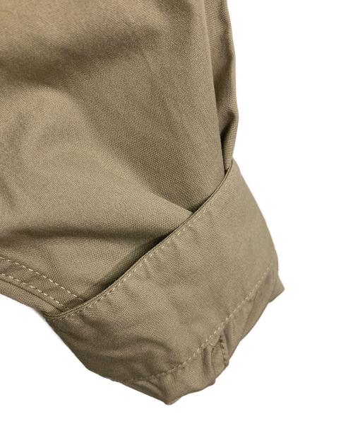 nanamica（ナナミカ）nanamica (ナナミカ) UtilityLightWindShirt  ユーティリティライトウィンドシャツ  長袖シャツ　 ベージュ サイズ:M 未使用品の古着・服飾アイテム