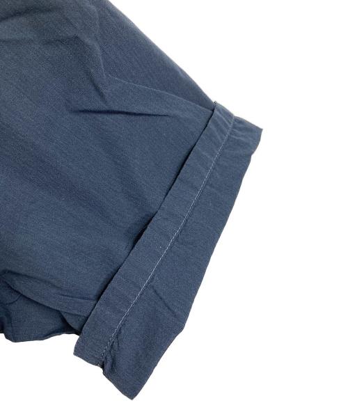 nanamica（ナナミカ）nanamica (ナナミカ) Open Collar Wind H/S Shirt　オープンカラーウィンドハーフスリーブシャツ　半袖シャツ ネイビー サイズ:Sの古着・服飾アイテム