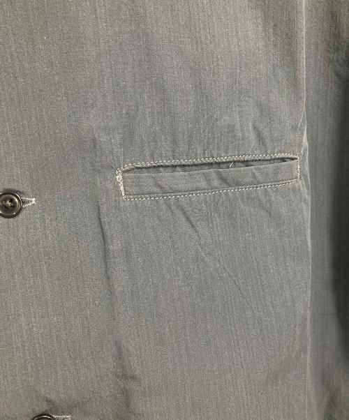 nanamica（ナナミカ）nanamica (ナナミカ) Open Collar Wind H/S Shirt　オープンカラーウィンドハーフスリーブシャツ　半袖シャツ ネイビー サイズ:Sの古着・服飾アイテム