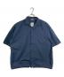 nanamica（ナナミカ）の古着「Open Collar Wind H/S Shirt　オープンカラーウィンドハーフスリーブシャツ　半袖シャツ」｜ネイビー