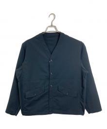 nanamica（ナナミカ）の古着「ALPHADRY Cardigan アルファドライカーディガン ライトアウター」｜ブラック