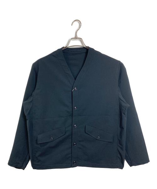 nanamica（ナナミカ）nanamica (ナナミカ) ALPHADRY Cardigan アルファドライカーディガン ライトアウター ブラック サイズ:M 未使用品の古着・服飾アイテム