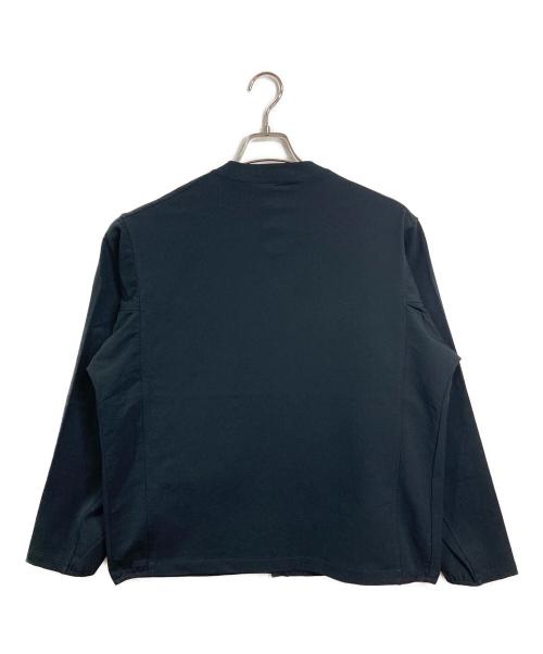 nanamica（ナナミカ）nanamica (ナナミカ) ALPHADRY Cardigan アルファドライカーディガン ライトアウター ブラック サイズ:M 未使用品の古着・服飾アイテム