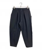 F/CE.エフシーイー）の古着「BALLOON CROPPED TROUSERS  バルーンクロップドトラウザーズ  ボトムス ロングパンツ  スポーツ　アウトドア」｜ブラック