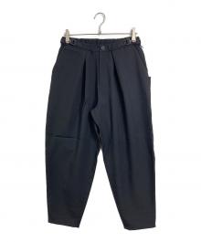 F/CE.（エフシーイー）の古着「BALLOON CROPPED TROUSERS  バルーンクロップドトラウザーズ  ボトムス ロングパンツ  スポーツ　アウトドア」｜ブラック