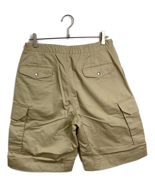 THE NORTHFACE PURPLELABEL（ザ・ノースフェイス パープルレーベル）THE NORTHFACE PURPLELABEL (ザ・ノースフェイス パープルレーベル) Stretch Twill Cargo Shorts  ストレッチツイルカーゴショーツ  スポーツ　アウトドア ベージュ サイズ:32 未使用品の古着・服飾アイテム
