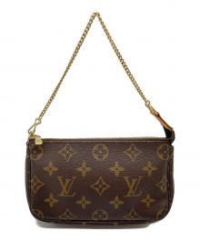 LOUIS VUITTON（ルイ ヴィトン）の古着「ポシェット　ミニ・ポシェット・アクセソワール　モノグラム　フランス製」