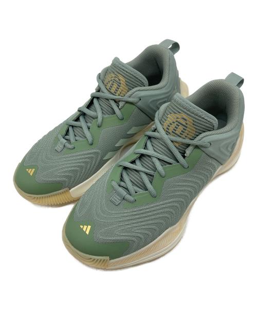 adidas（アディダス）adidas (アディダス) D Rose Son of Chi 3  バスケットシューズ　バッシュ グリーン サイズ:US7の古着・服飾アイテム