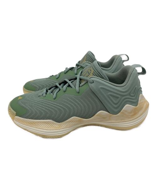 adidas（アディダス）adidas (アディダス) D Rose Son of Chi 3  バスケットシューズ　バッシュ グリーン サイズ:US7の古着・服飾アイテム