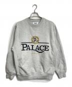 PALACEパレス）の古着「UNIVERSE CREW スウェットパンツ　24SS」｜グレー
