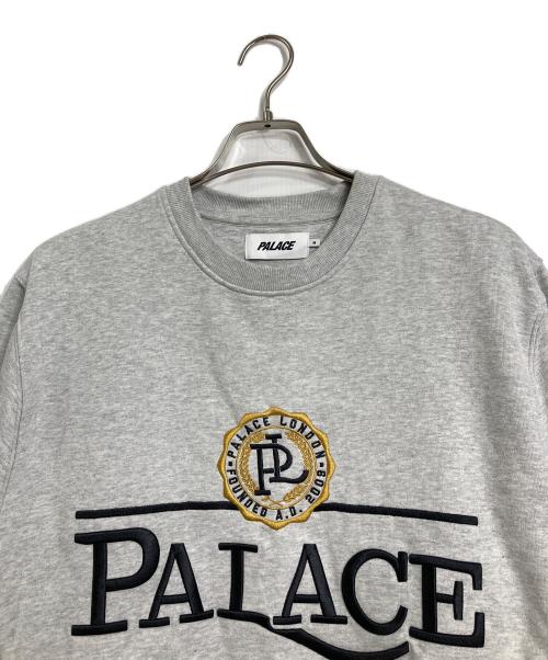 PALACE（パレス）PALACE (パレス) UNIVERSE CREW スウェットパンツ　24SS グレー サイズ:Mの古着・服飾アイテム